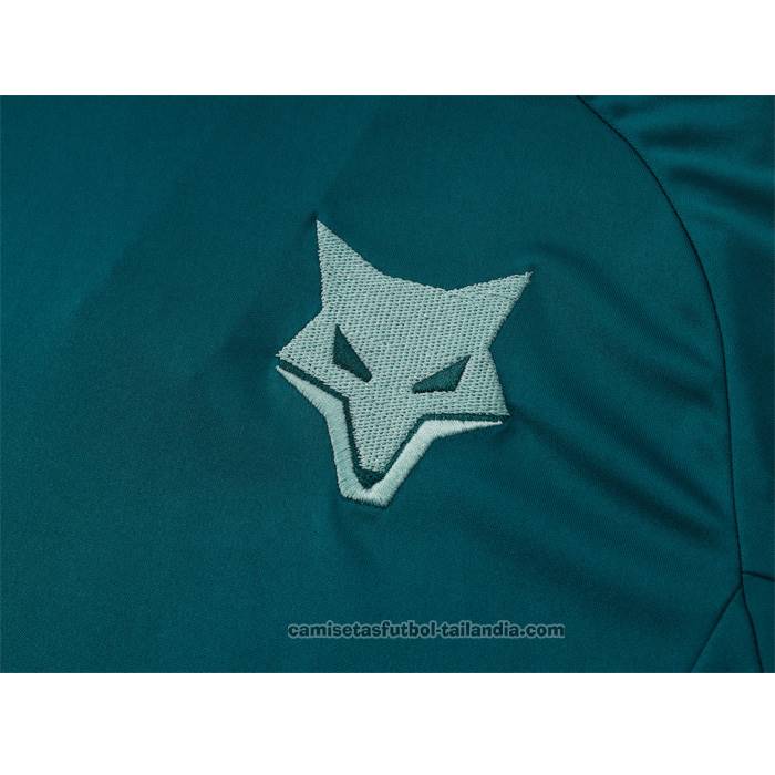 Chandal del Cruzeiro Manga Corta 24/25 Verde Pantalon Corto